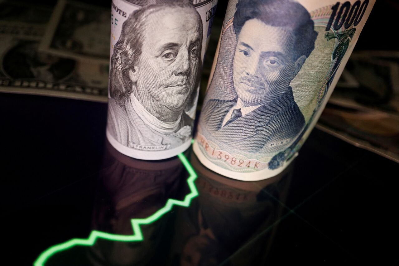 پایین‌ترین میزان ارزش ین در برابر دلار در ۳۴ سال گذشته