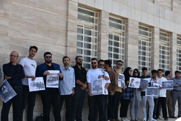 همبستگی دانشگاهیان شیراز با دانشگاهیان اروپا و آمریکا در محکومیت جنایات صهیونیزم