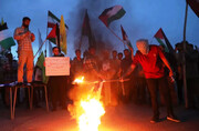 دانشجویان یزد از جنبش اعتراضی دانشجویان آمریکا حمایت کردند