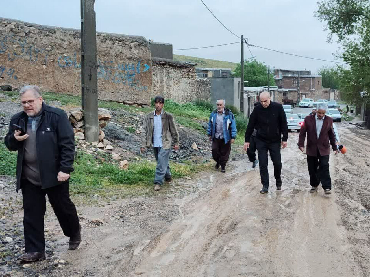 سیل به ۵ واحد مسکونی در هرسین خسارت وارد کرد 