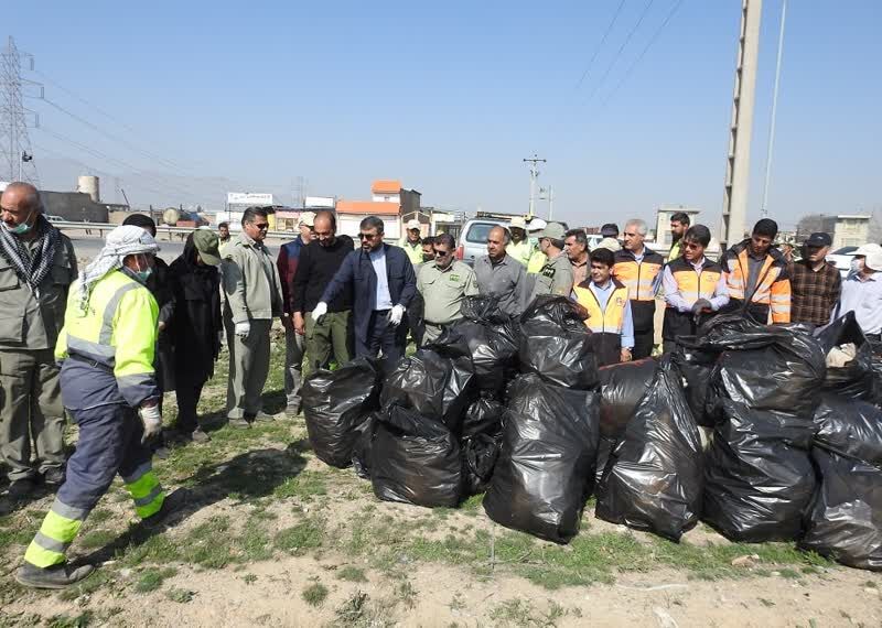 ۹۰ تُن پسماند و نخاله ساختمانی در استان مرکزی جمع‌آوری شد