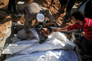 جنایات جدید صهیونیست‌ها در نوار غزه/ دست‌کم ۲۰ نفر شهید شدند + فیلم
