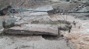 سیلاب به خط انتقال آب سه روستای دزفول خسارت زد