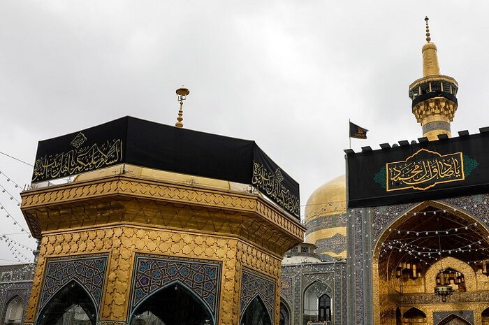 ابری آسمان و گریه بی‌امان، مشهدالرضا در سوگ صادق آل محمد (ص)