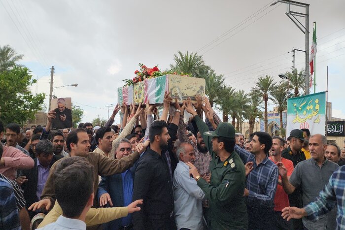 شهید محمدمهدی فانی در طبس تشییع شد