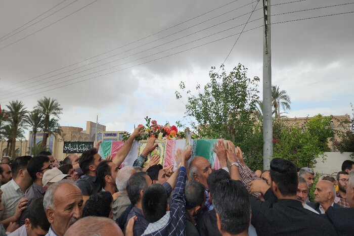 شهید محمدمهدی فانی در طبس تشییع شد