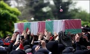 فیلم| پیکر پاک ۲ شهید گمنام در کوهپایه و رفسنجان تشییع شد