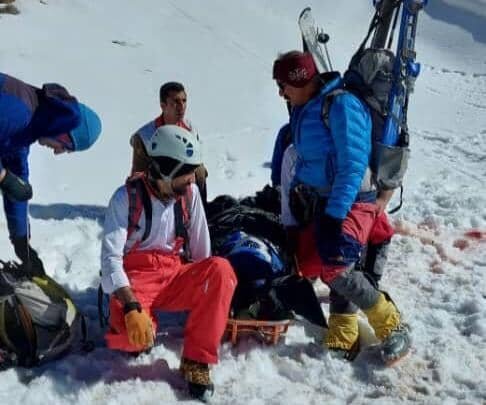 نجات جان چهار کوهنورد مفقودی در ارتفاعات قله دماوند