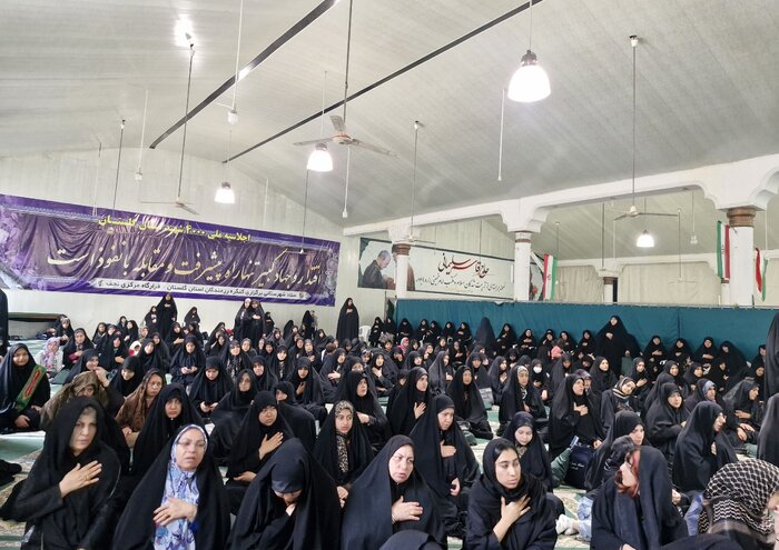 اجتماع سوگواران امام جعفرصادق (ع) در گنبدکاووس+ فیلم