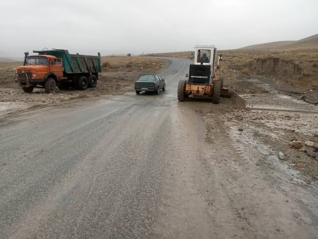 راه‌ ارتباطی ۲ روستای سیل‌زده شهرستان داورزن بازگشایی شد