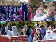 Pro-Palestinian sit-ins held in Islamabad