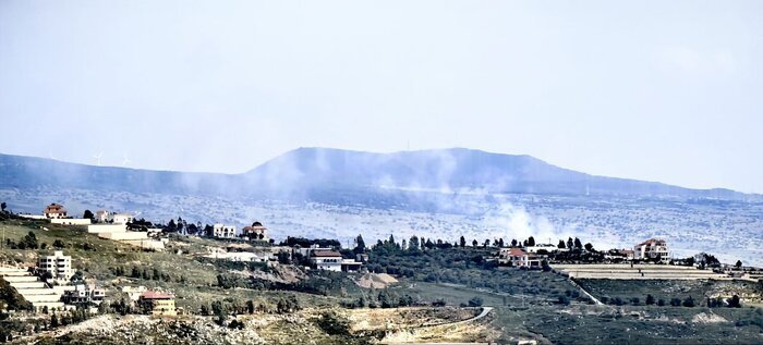 حمله حزب الله به سرزمین‌های اشغالی با ده‌ها موشک + عکس