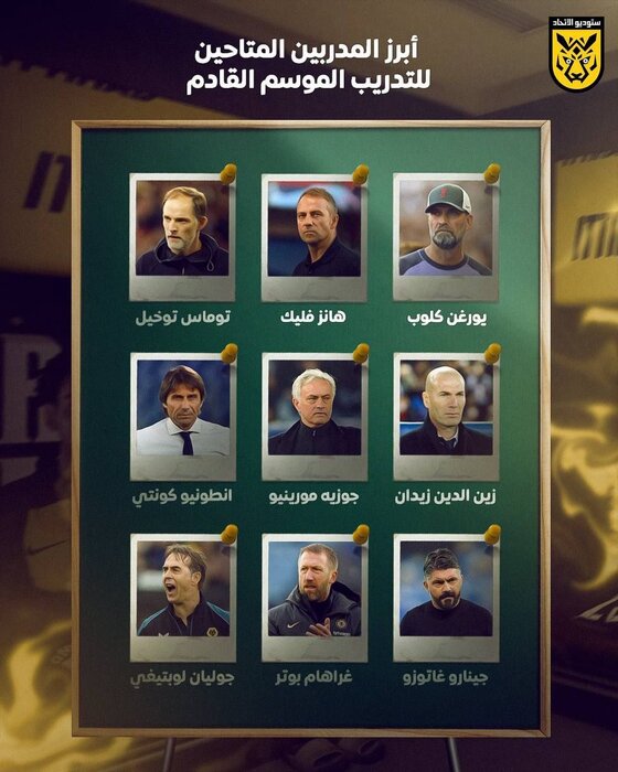 الاتحاد در کمین بهترین مربیان اروپا + عکس