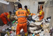 فیلم | کشف دوباره ده‌ها تن زباله از خانه‌ای در بجنورد