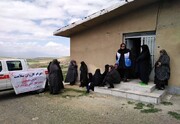 هلال احمر کردستان خدمات پزشکی رایگان در مناطق محروم قروه ارائه کرد