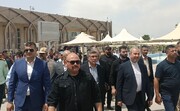 فیلم| بازدید سفیر ایران و مشاور وزیر داخلی عراق از مرز مهران و زرباطیه