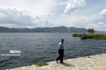 Aumenta el nivel de agua del lago Zaribar