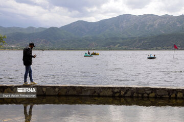 Aumenta el nivel de agua del lago Zaribar