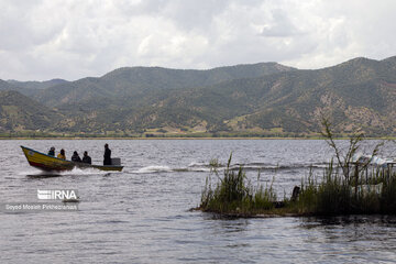 Aumenta el nivel de agua del lago Zaribar