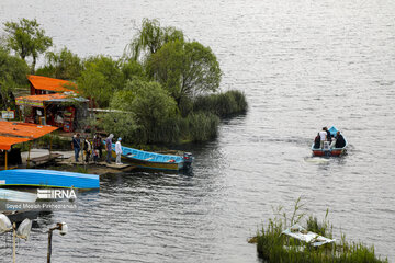 Aumenta el nivel de agua del lago Zaribar