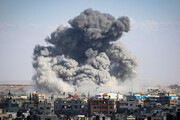 Le régime sioniste poursuit ses bombardements sur l'est de Rafah