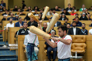 Zeremonie zu Ehren von Sporthelden und Medaillengewinnern