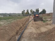 مشکل کمبود آب آشامیدنی ۲۰ خانوار روستای ریکا مهران برطرف شد