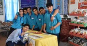 دانش‌آموزان استعدادهای درخشان یزد نمایشگاه "رد پا" برپا کردند