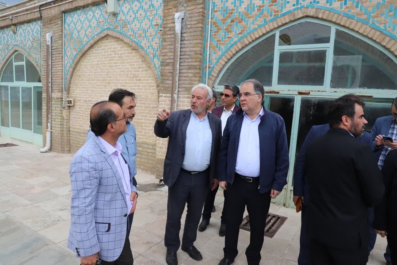 استاندار زنجان: مرمت مسجد تاریخی "چهلستون و یری" با جدیت ادامه یابد