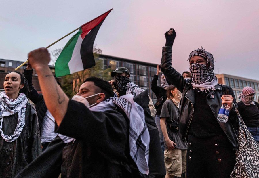 Guardian: Filistin yanlısı öğrenci protestoları Avrupa'da yayılıyor