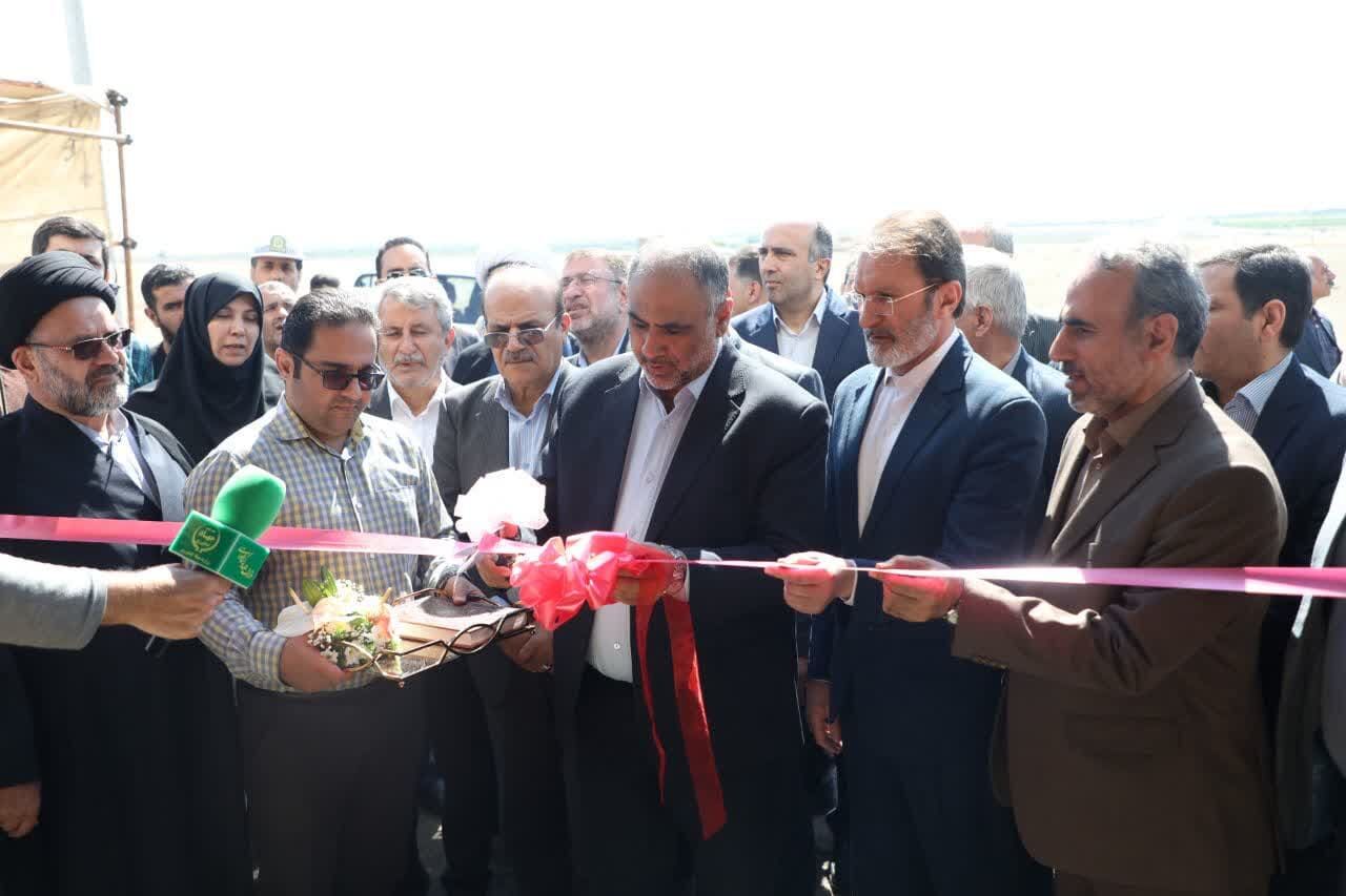 افتتاح نهالستان در شهر قم با حضور وزیر جهاد کشاورزی