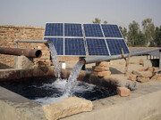 چاههای کشاورزی یزد با نصب پنل خورشیدی از قطعی برق معاف می‌شوند