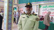 فرمانده انتظامی ویژه شرق استان تهران: امنیت کامل در شعب اخذ رأی دشت ورامین برقرار است