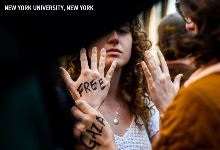 دانشجویان آمریکایی، گسترده‌ترین اعتراضات دانشگاهی از دهه ۱۹۶۰ تاکنون را رقم زدند