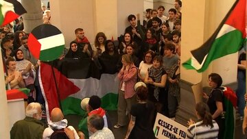 Belgique : Manifestation de soutien à la Palestine à l’Université de Liège