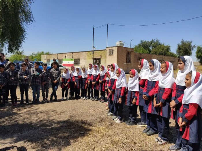 عملیات احداث مدرسه ۶ کلاسه روستای سیدعنایت دزفول آغاز شد