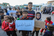 هشدار «یونیسف» نسبت به وضعیت بحرانی صدها هزار کودک فلسطینی در «رفح»
