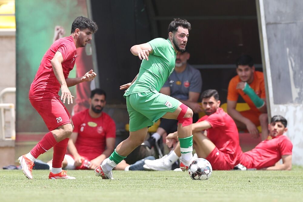 محک جدی تیم فوتبال جوانان مقابل پرسپولیس