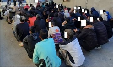 معتادان متجاهر در بهارستان تحویل کمپ شدند/کشف مواد مخدر در شهریار