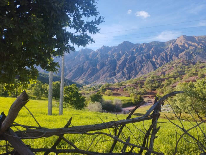 فیلم| مهراب کوه دلفان تابلو زیبایی از طبیعت