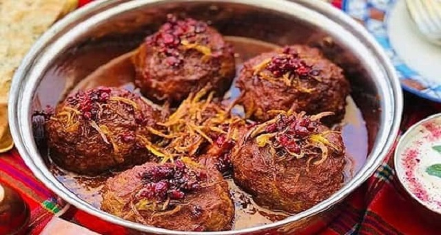 طرز تهیه کوفته هلو شیرازی مجلسی به روش اصیل