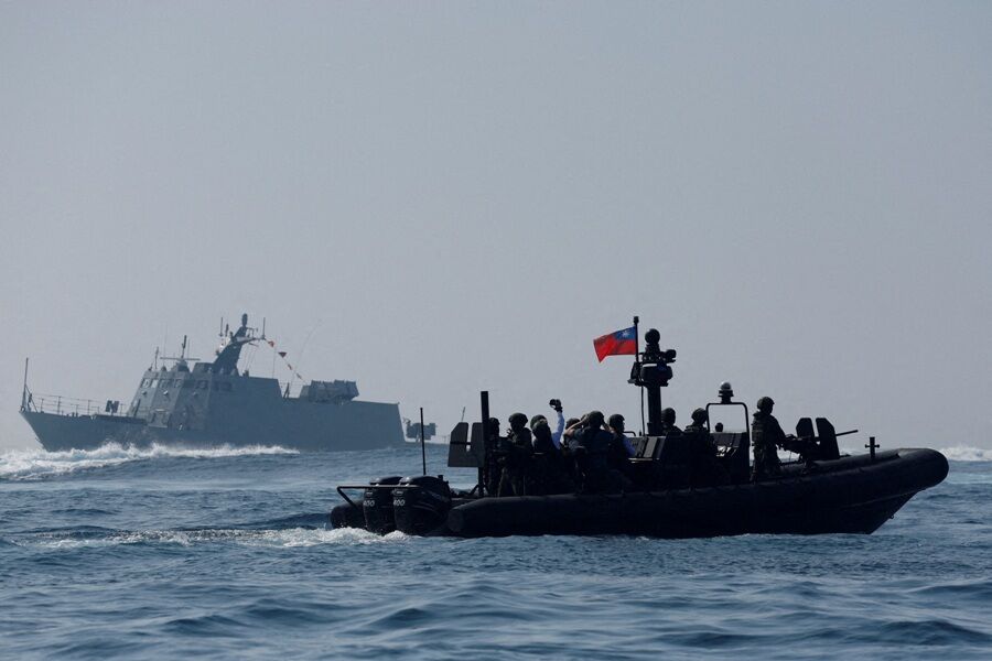 رزمایش مخفیانه آمریکا و چین تایپه در اقیانوس آرام