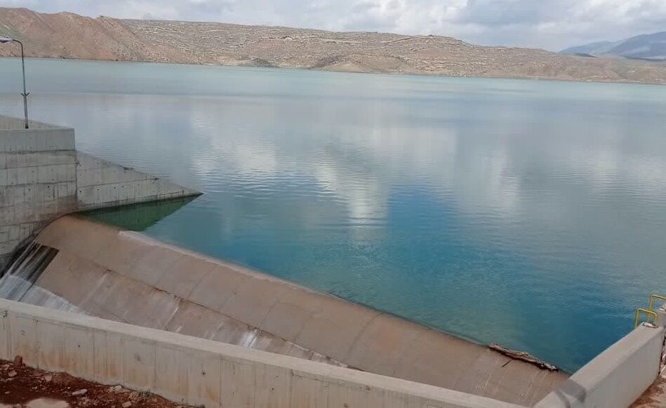 سد نهند تبریز سرریز شد سد نهند تبریز سرریز شد