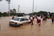 ۱۰۷ منزل مسکونی و خودروی گرفتار در سیلاب خواف امدادرسانی شد