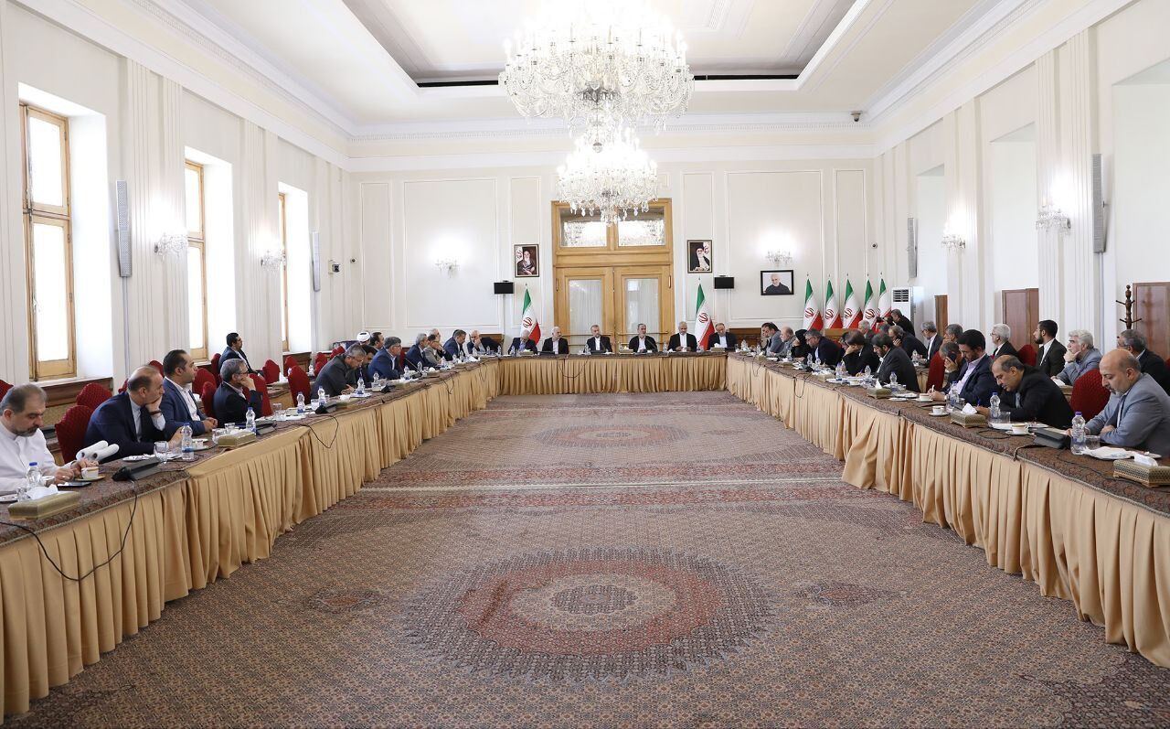 آخر اجتماع لاعضاء لجنة الامن القومي النيابية مع وزير الخارجية