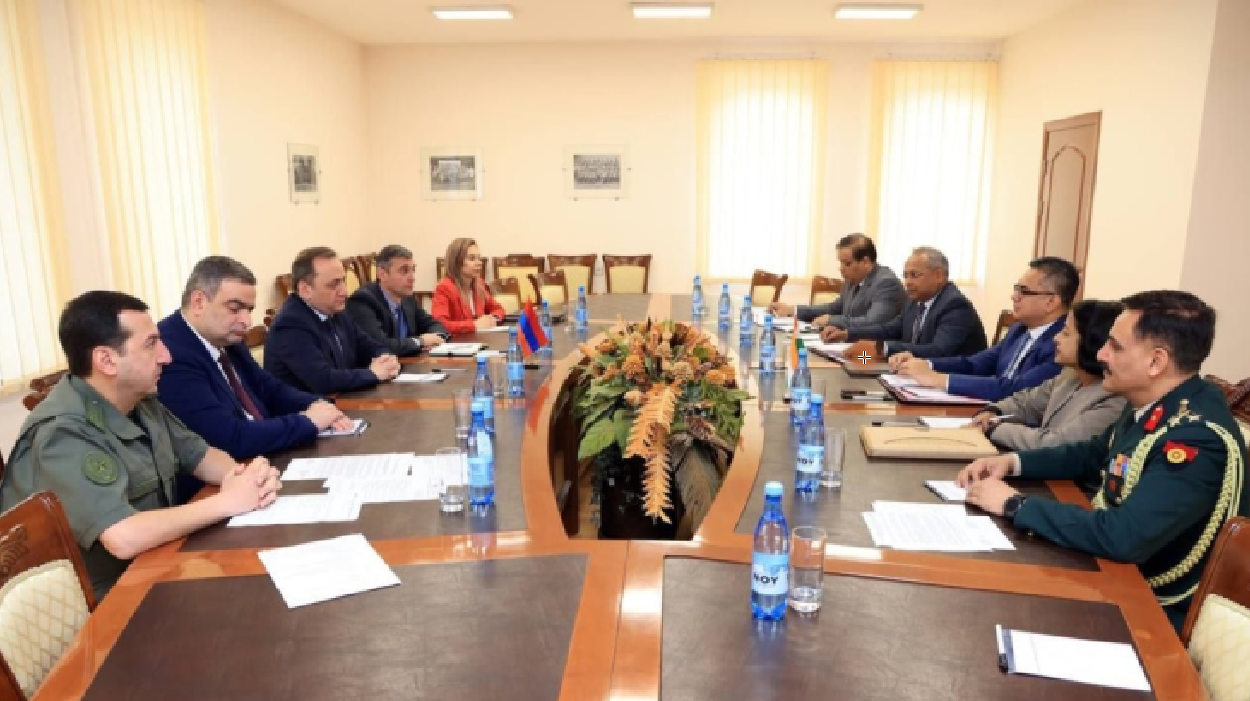 ارتقای همکاریهای دفاعی میان ایروان و دهلی نو