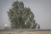 پیش بینی تندباد ، گرد و خاک و بارش پراکنده باران برای البرز