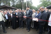 وزیر راه و شهرسازی بوستان جنگلی شهید نوبخت ساری را افتتاح کرد