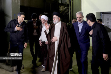 Le président Ebrahim Raissi en visite au Mazandaran le jeudi 16 mai 2024 au nord de l’Iran