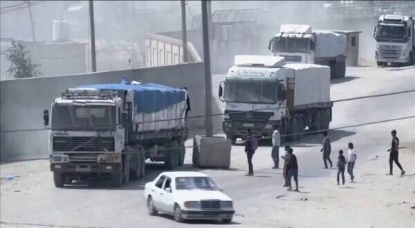 Zionist settlers attack another Gaza aid convoy